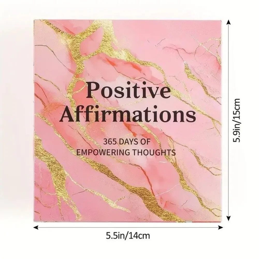 Perpetual Motivational Daily Calendar 365 Days of Empowering Thoughts New Sealed